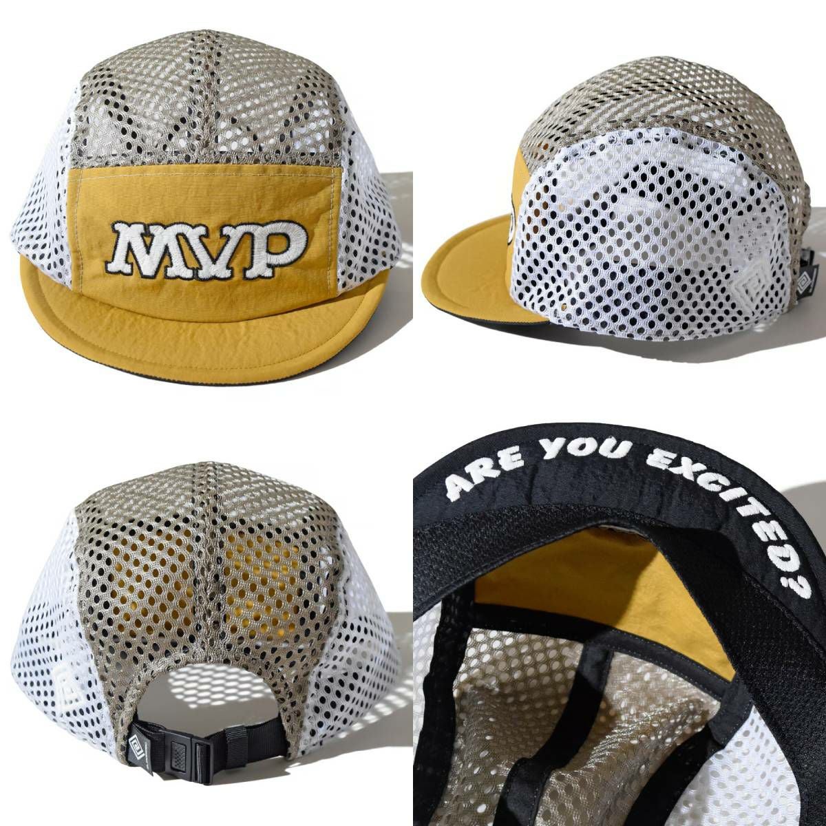 ELDORESO Excited Jet Cap M エルドレッソ キャップ エルドレッソ ジェットキャップ イエローマルチ スポーツ 帽子