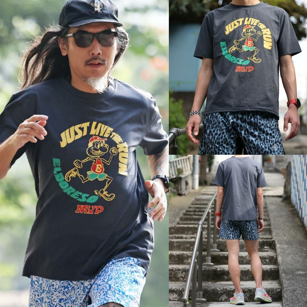エルドレッソ ELDORESO Just Live Tee ジャストライブT メンズ