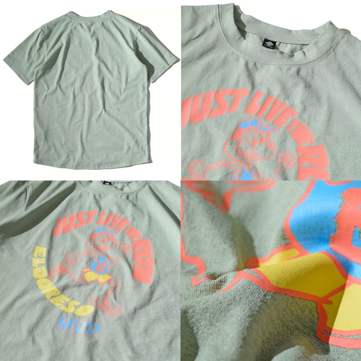 エルドレッソ ELDORESO Just Live Tee ジャストライブT メンズ