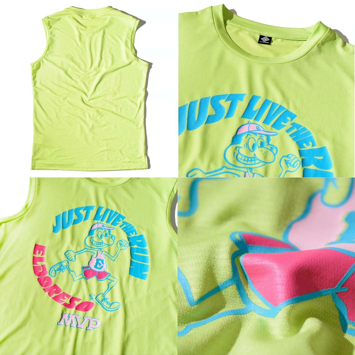 エルドレッソ ELDORESO Just Live Sleeveless ジャストライブ スリーブ