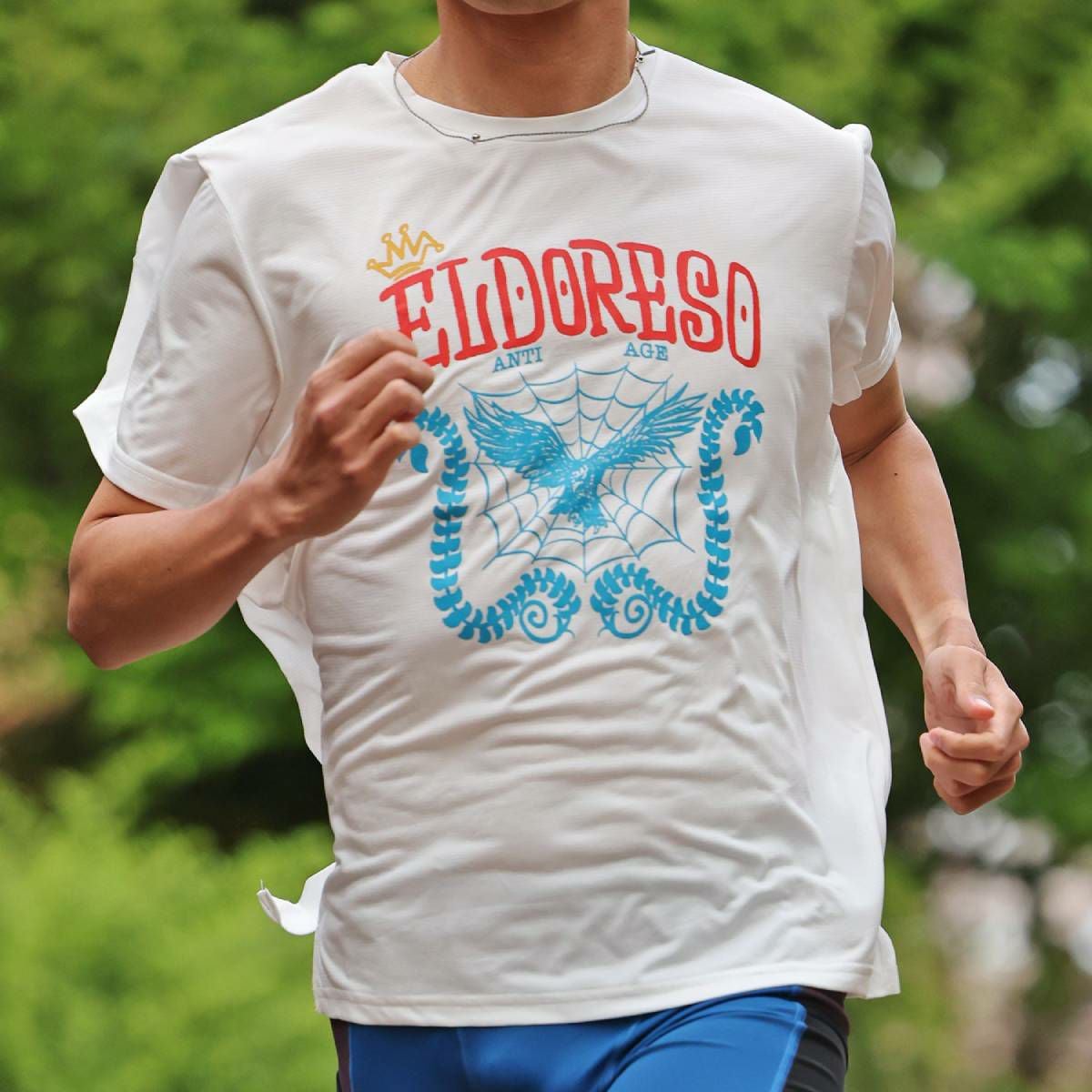 エルドレッソ ELDORESO Anti Age Tee アンチエイジ Tシャツ メンズ