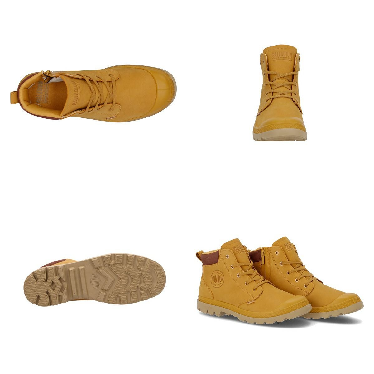 パラディウム PALLADIUM PAMPA LITE+ WP+ LTH ZIP ブーツスニーカー