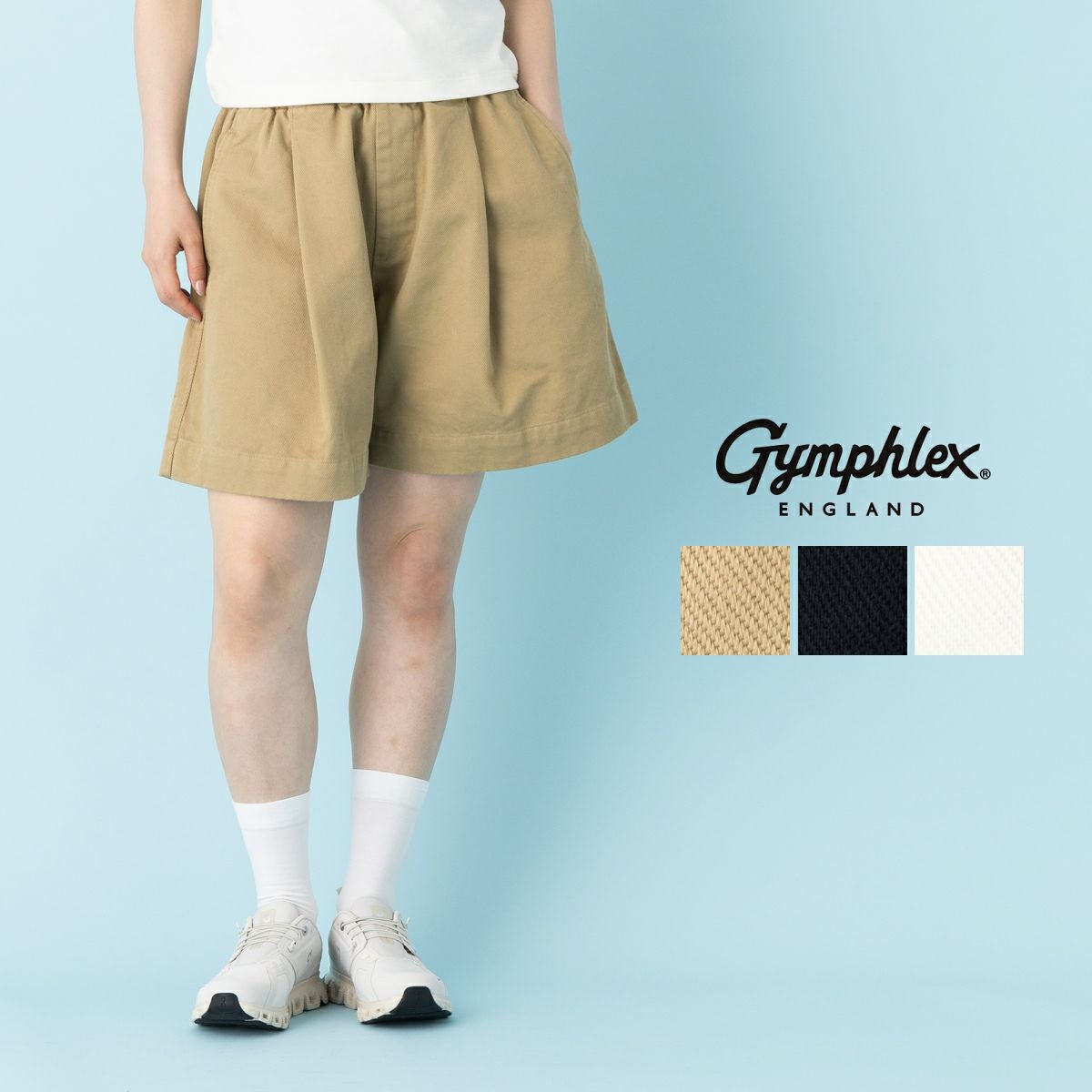 ジムフレックス ソフトチノイージーショーツ GYMPHLEX | スポーツ