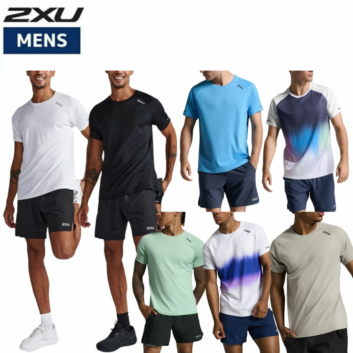 2XU ツータイムズユー エアロ Tシャツ メンズ スポーツ トレーニング