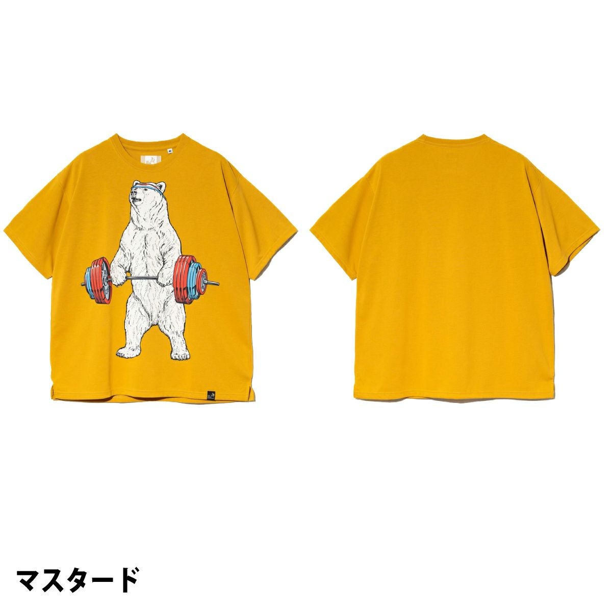 ゴースローキャラバン go slow caravan Drymix バーベルクマ BIG TEE