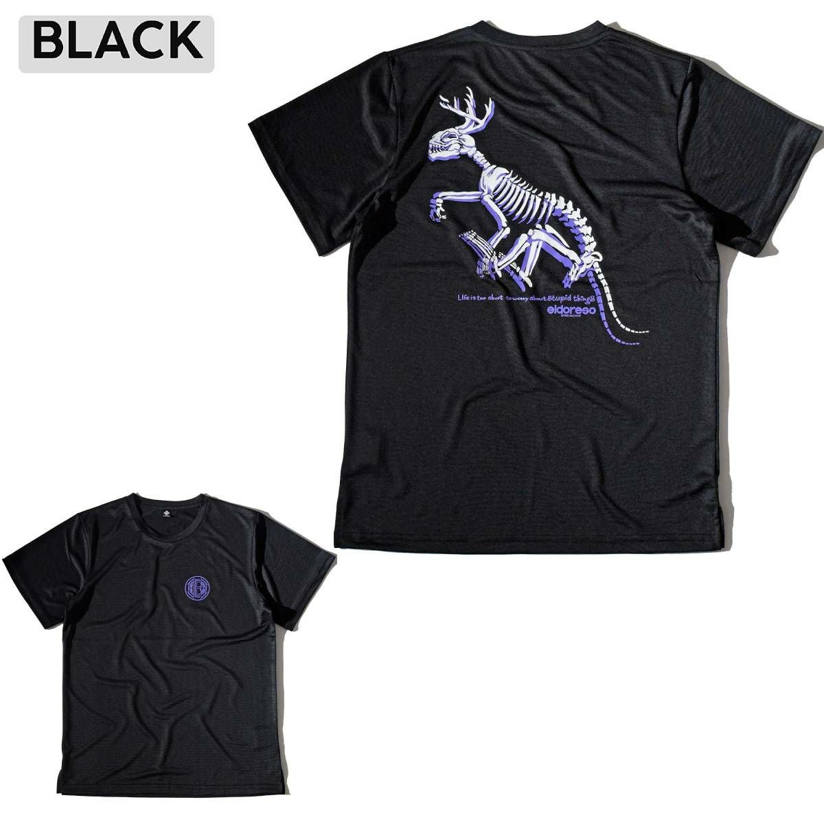 エルドレッソ　Tシャツ　ウール素材　 Mサイズ エルドレッソ ボーンマンT メンズ レディース ユニセックス ELDORESO