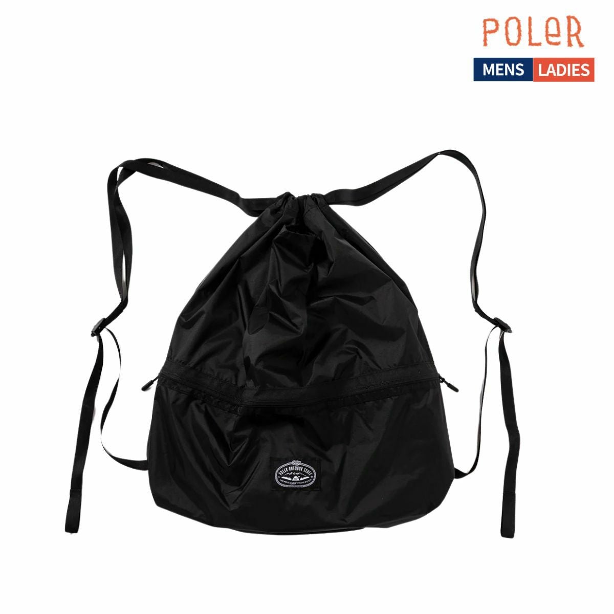 POLeR　ポーラー テント収納袋 ブラック ポーラー 耐久性テントトートM WASABI&POLER POLeR Durable Tent Tote