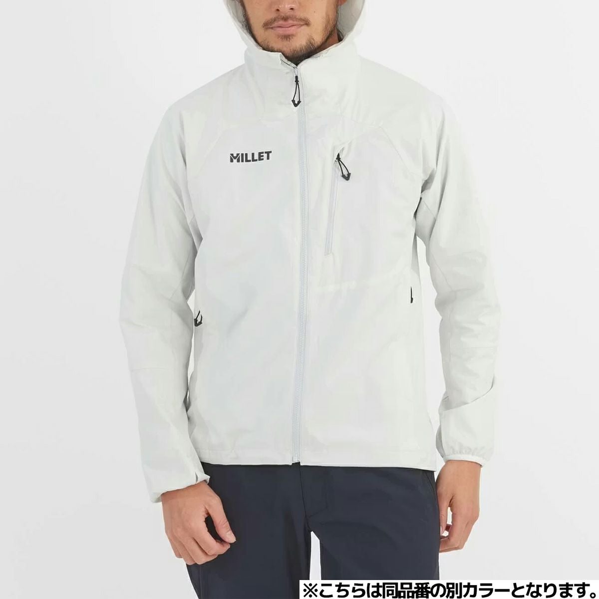  MMIX ホワイト Lサイズ ジャケット ミレー ビオナセジャケット メンズ MILLET Bionace Jacket