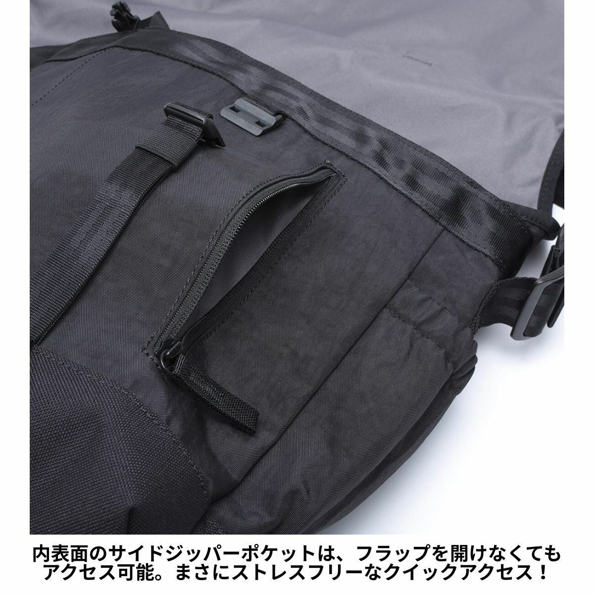 クローム クーリエ フラップ メッセンジャー カジュアル バッグ