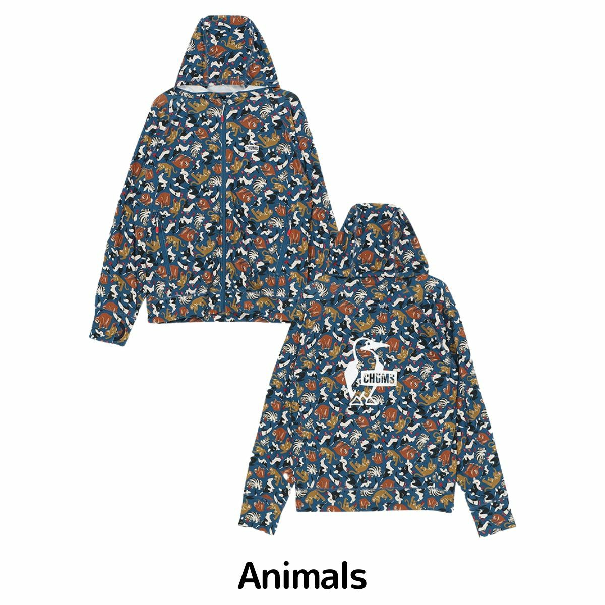 チャムス スプラッシュジップパーカー CHUMS Splash Zip Parka