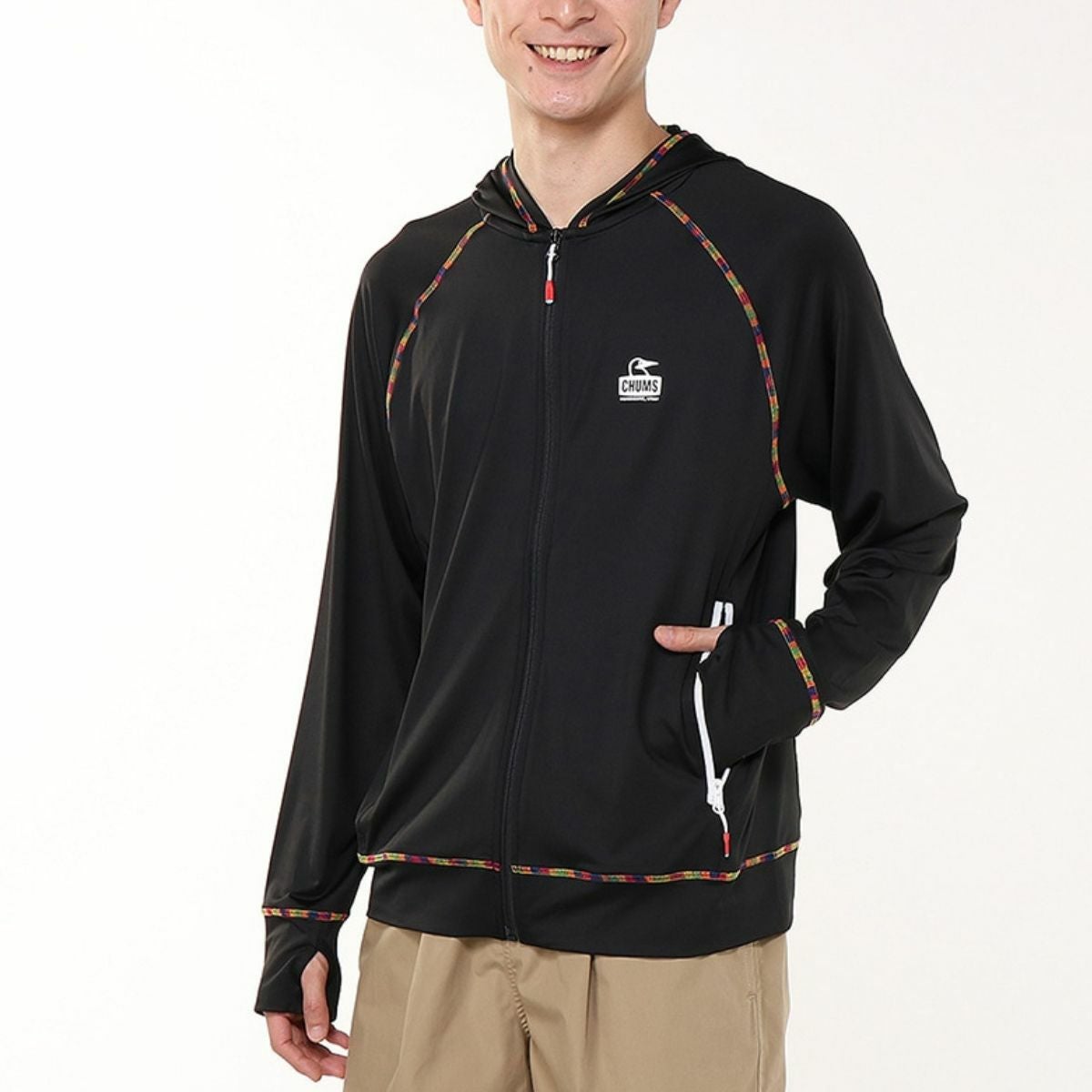 チャムス スプラッシュジップパーカー CHUMS Splash Zip Parka