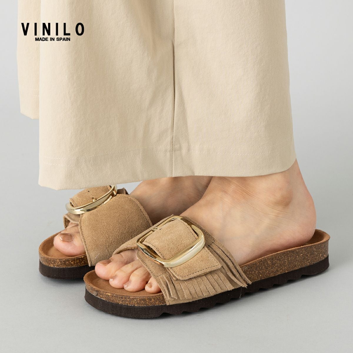 ヴィニーロ フリンジストラップサンダル VINILO | スポーツマリオ公式
