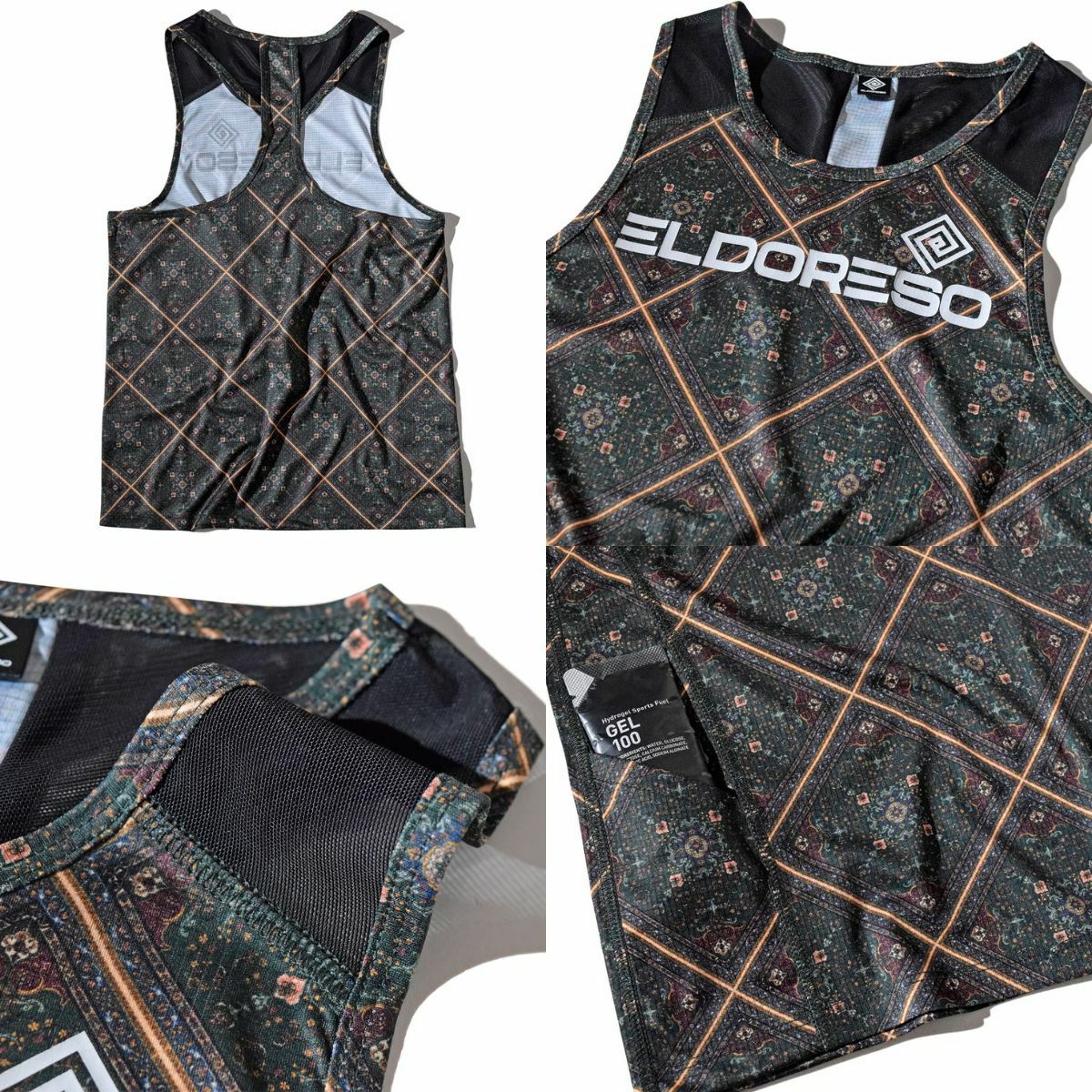 エルドレッソ ELDORESO Patrick Earnest Tank メンズ レディース ユニ