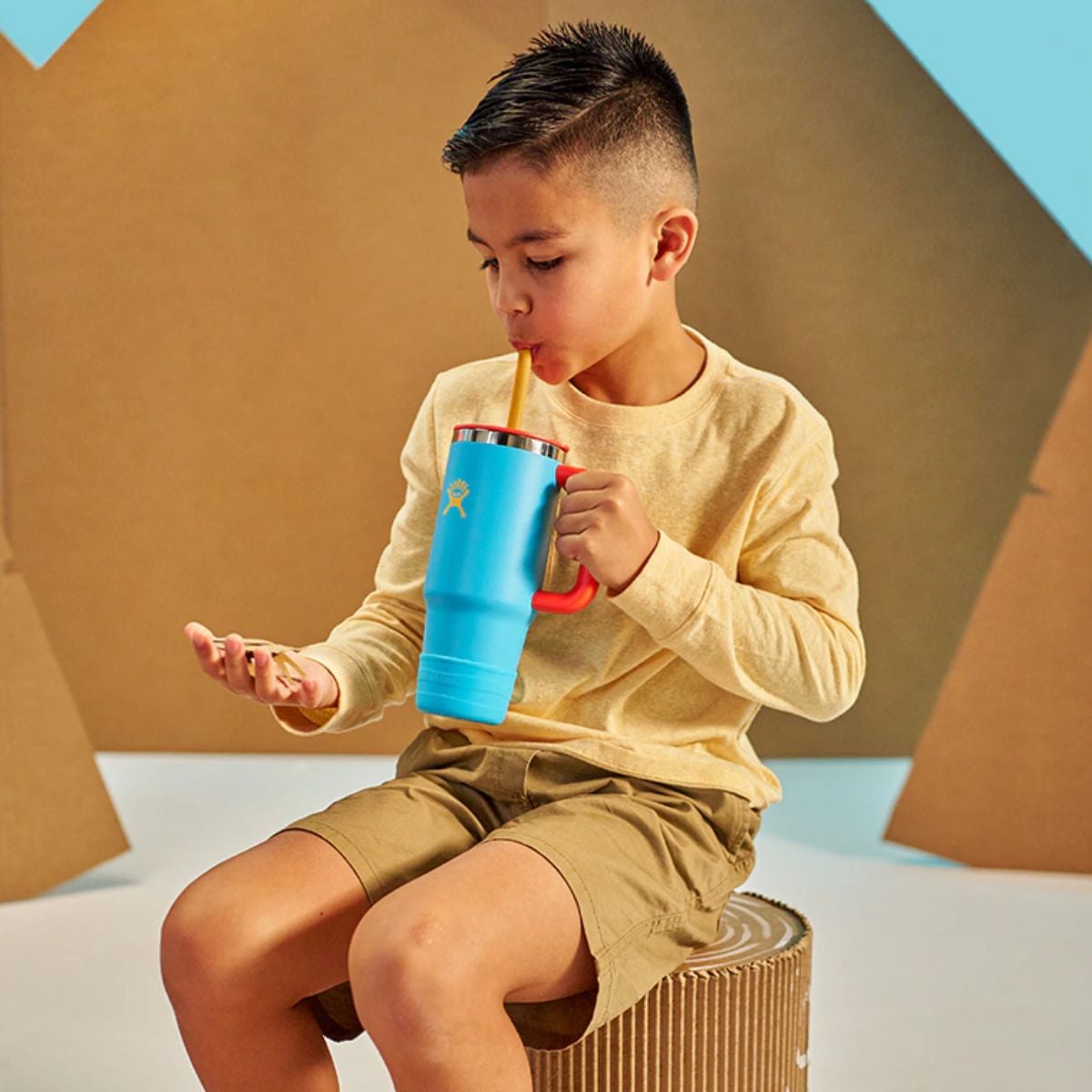 ハイドロフラスク キッズ 24oz KIDS TUMBLER WITH STRAW 704ml Hydro