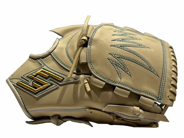 ファイブFIVE専用グラブ袋付きマリオオリジナル硬式投手用グラブF101高校野球対応キャメル野球硬式グローブ投手用マリオオリジナルマリオリ高校野球対応MOGKF-F101