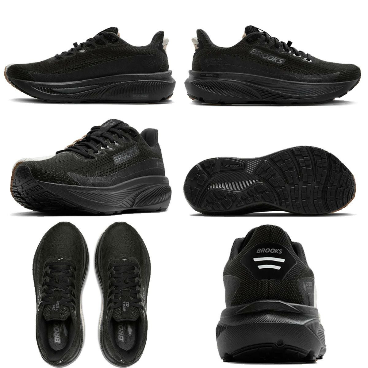 ブルックス ゴースト17 GTX ブラック レディース BROOKS Ghost 17 GTX