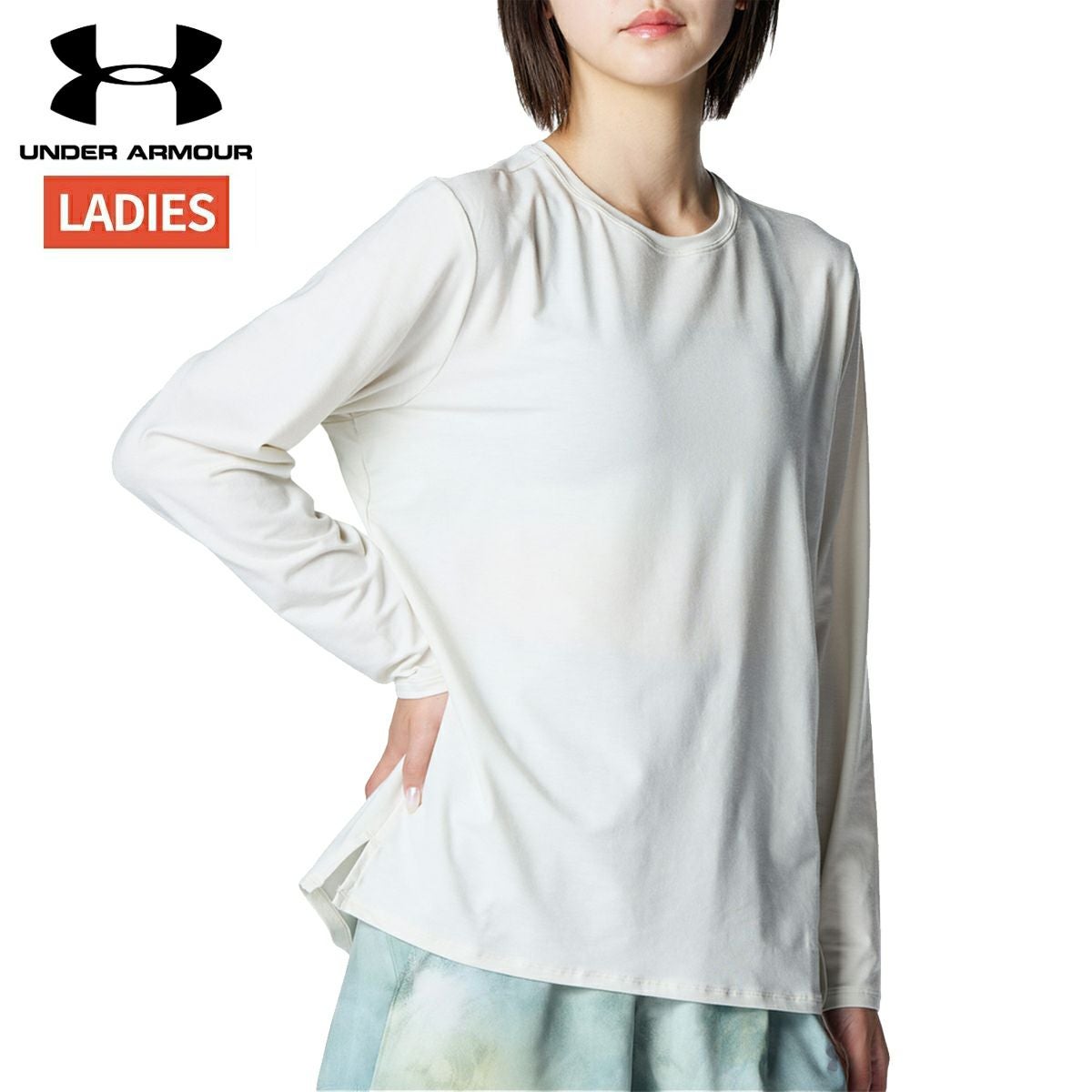アンダーアーマー レディース  ロンT 新品 XSサイズ アンダーアーマー UAソフト ロングスリーブ Tシャツ レディース UNDER