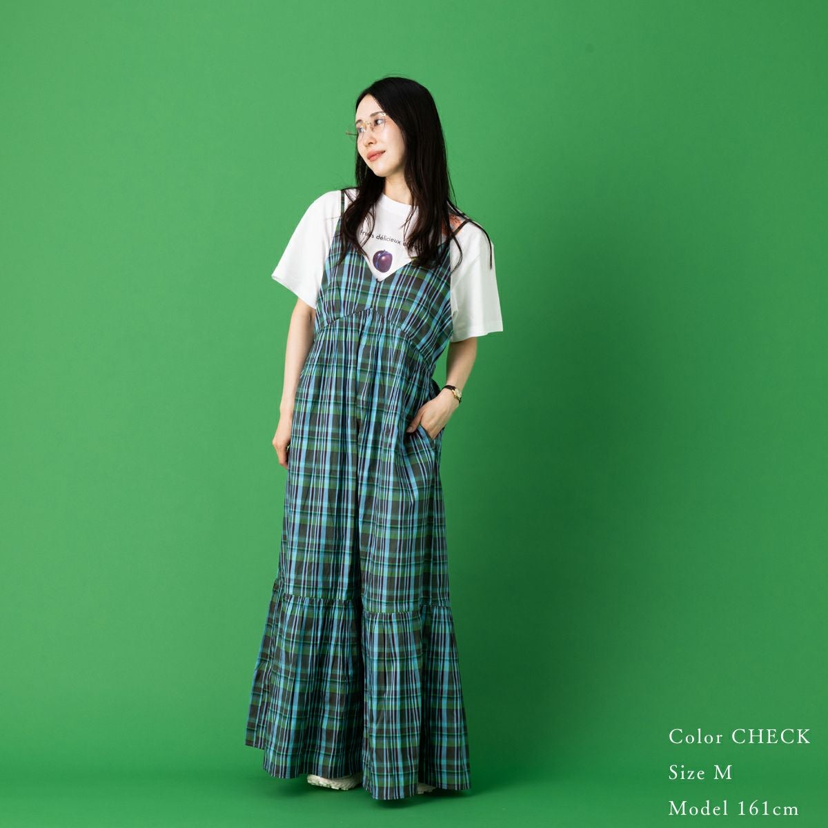 サラマリカ ポリタフタキャミドレス レディース Sara mallika POLY