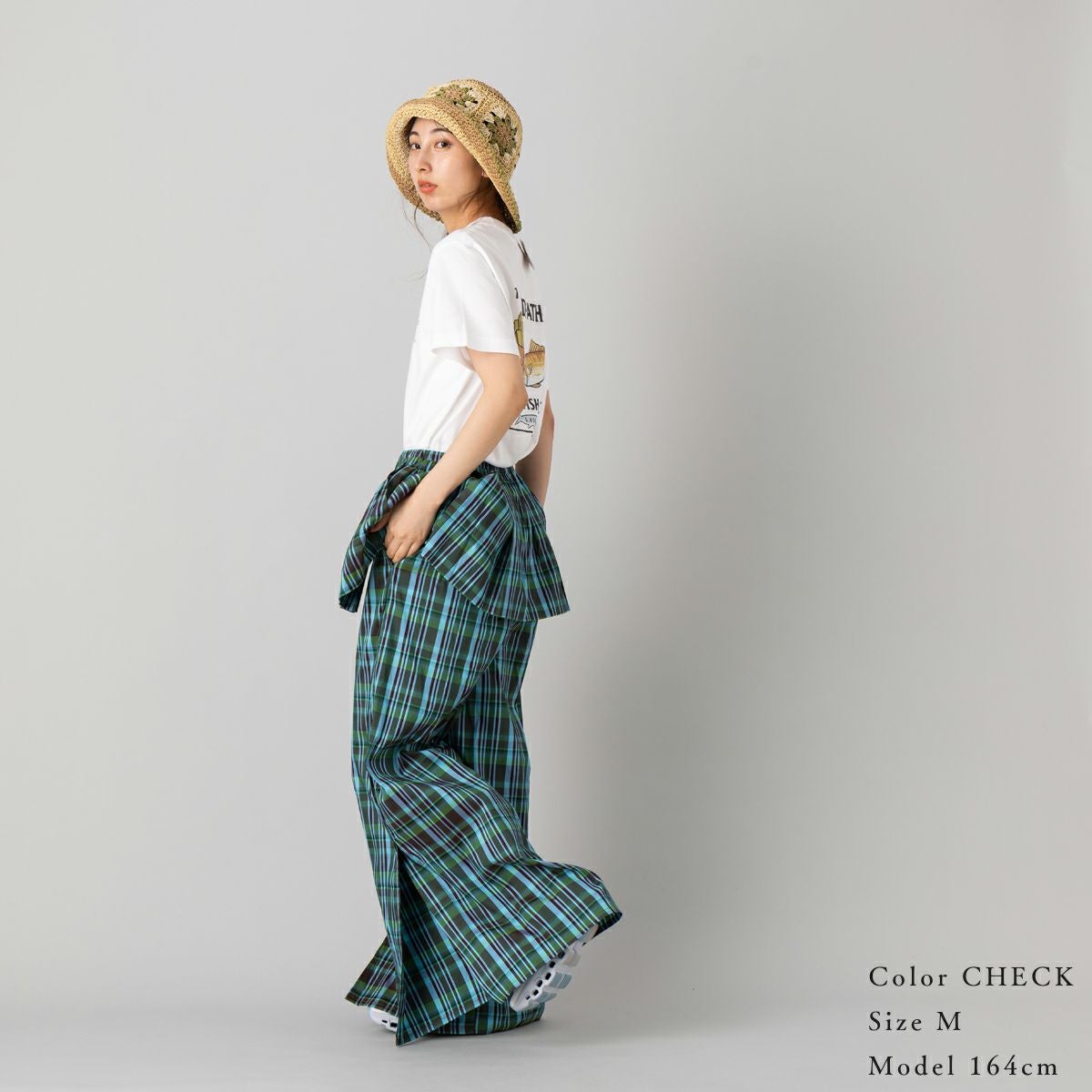 サラマリカ ポリタフタフリルパンツ Sara mallika POLY TAFFETA FRILL