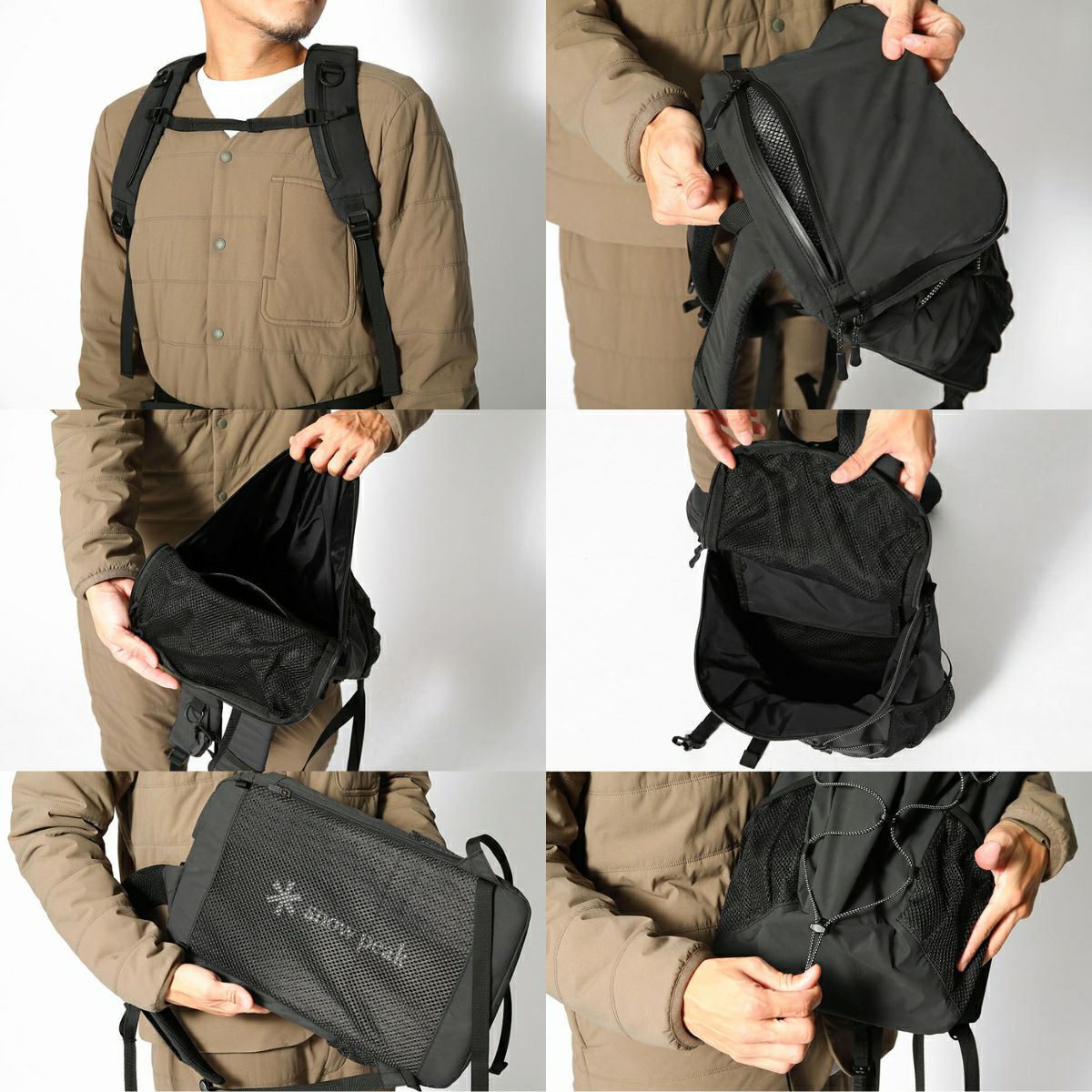 スノーピーク Active Field Light Backpack snowpeak | スポーツマリオ