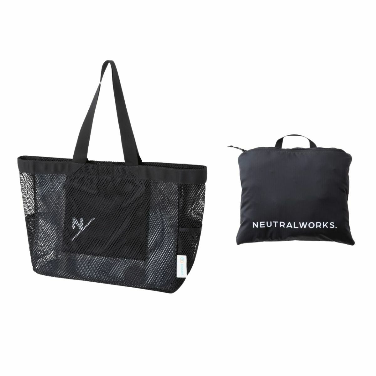 ニュートラルワークス メッシュトートバッグL NEUTRALWORKS. Mesh Tote