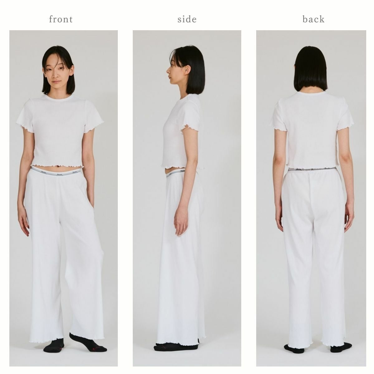 ヘインズ クロップTシャツ 百々千晴 コラボ どどちはる Hanes by THE