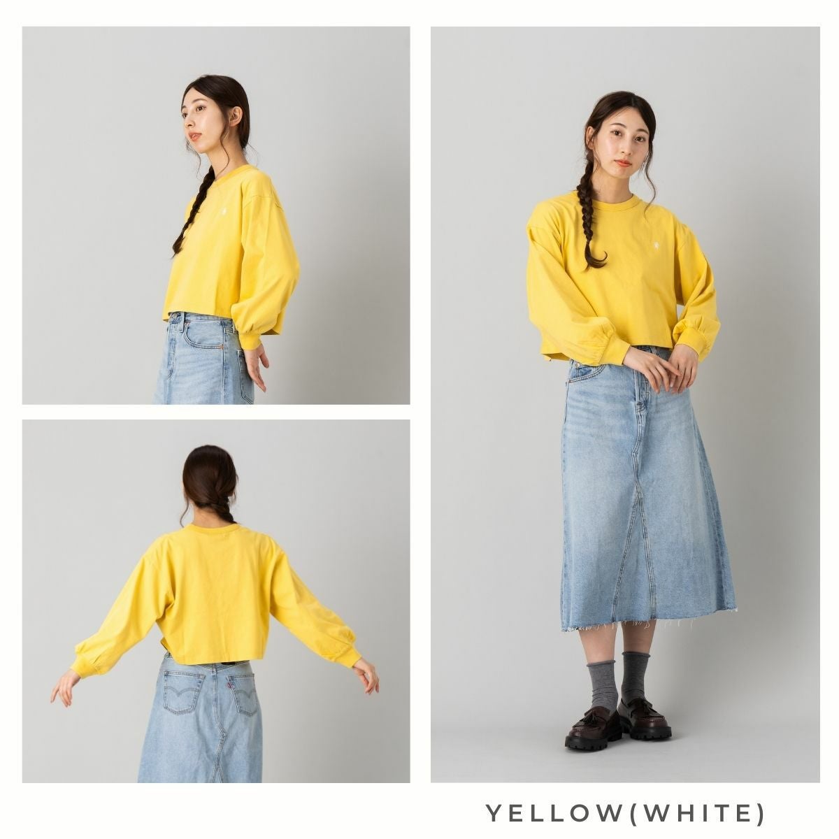 ジムフレックス GYMPHLEX コンパクトジャージー パフスリーブ長袖プル