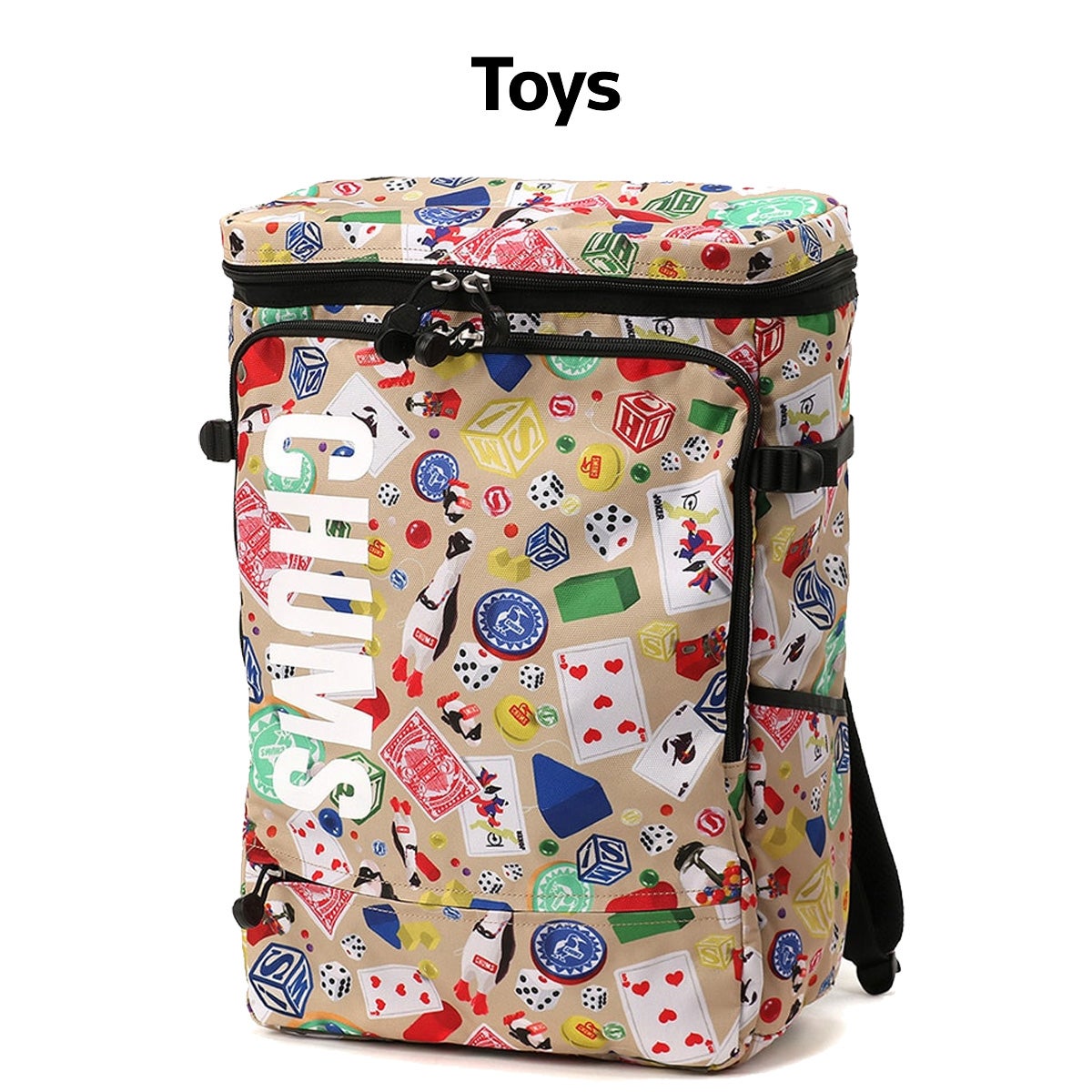 チャムス リサイクルトップオープンスクエアデイパック CHUMS Recycle