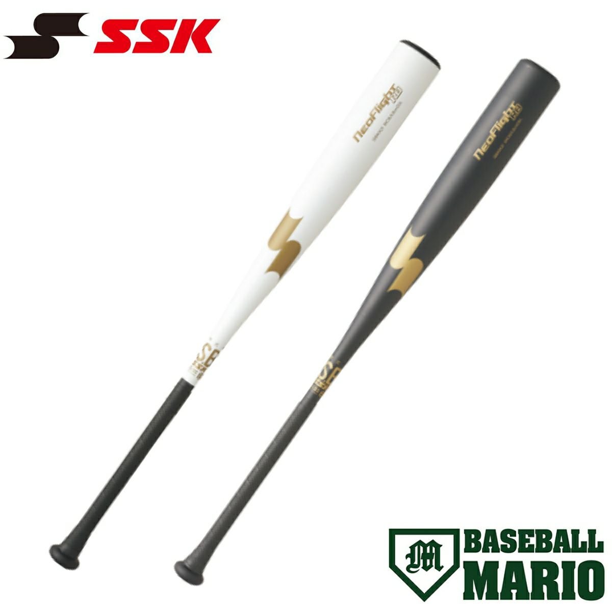 エスエスケイ SSK ネオフライト RB 軟式用 金属製バット 一般 ベース
