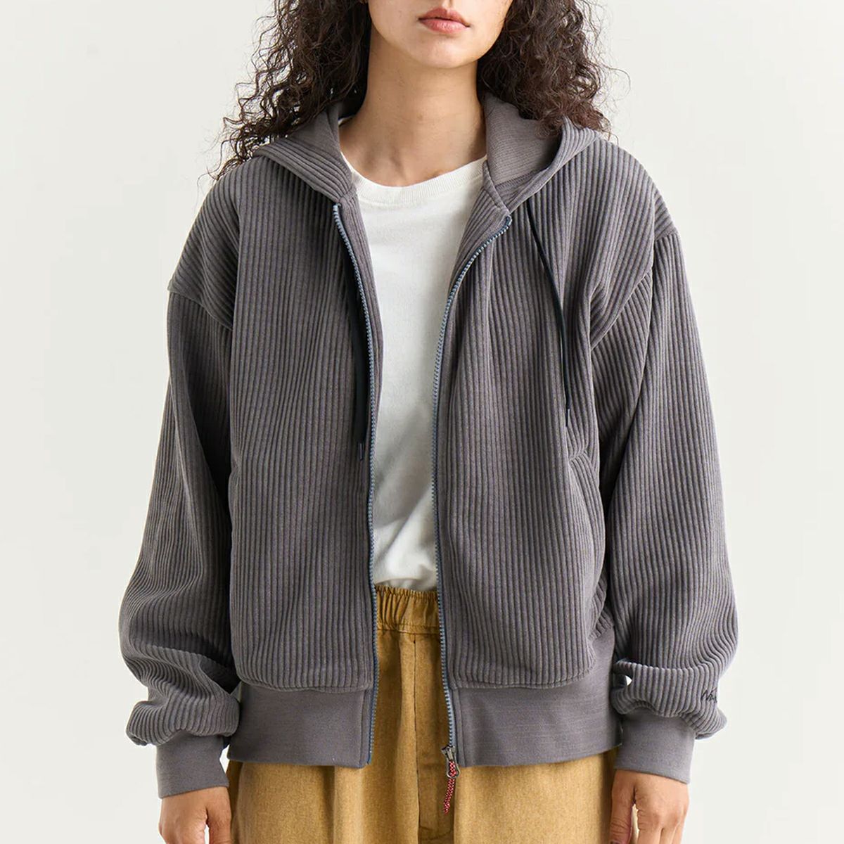 ナンガ ニットコーデュロイ フーディー レディース NANGA KNIT