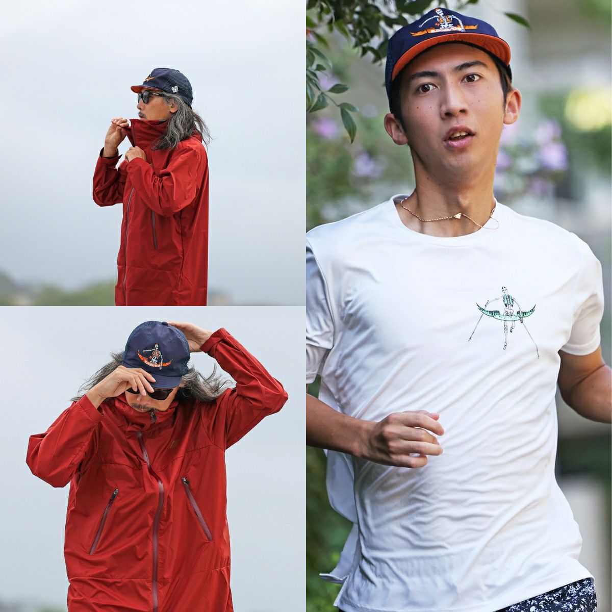 【激レア】【コラボ】エルドレッソ　アシックスコラボ　ボーンマンキャップ ELDORESO（エルドレッソ） ELDORESO Boneman Cap ボーンマンキャップ