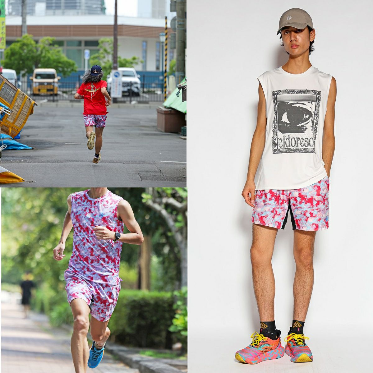 エルドレッソ ELDORESO Joshua Shorts メンズ レディース ユニセックス