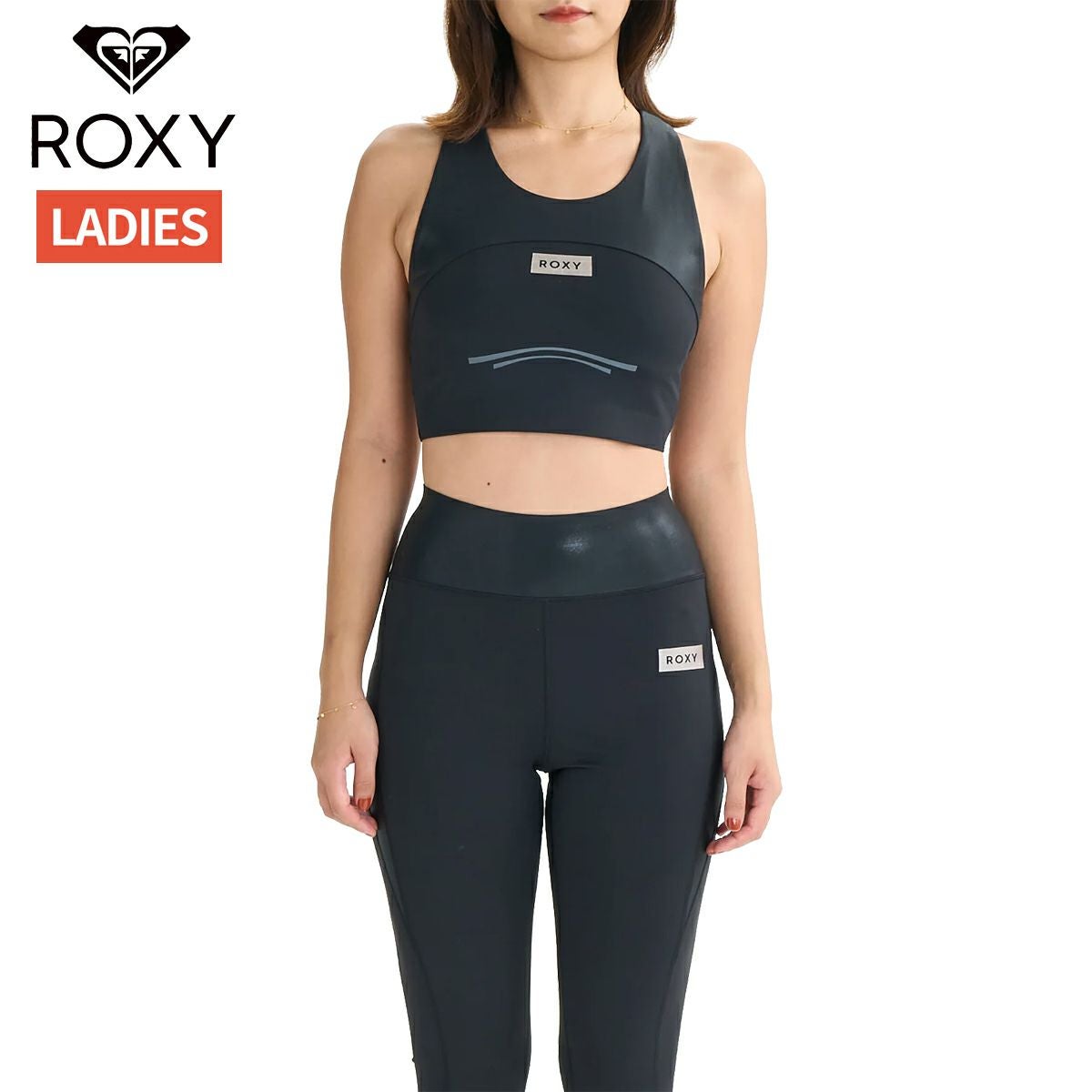 ロキシー ROXY JUMP HIGH METALLIC BRA ジャンプ ハイ メタリック ブラ