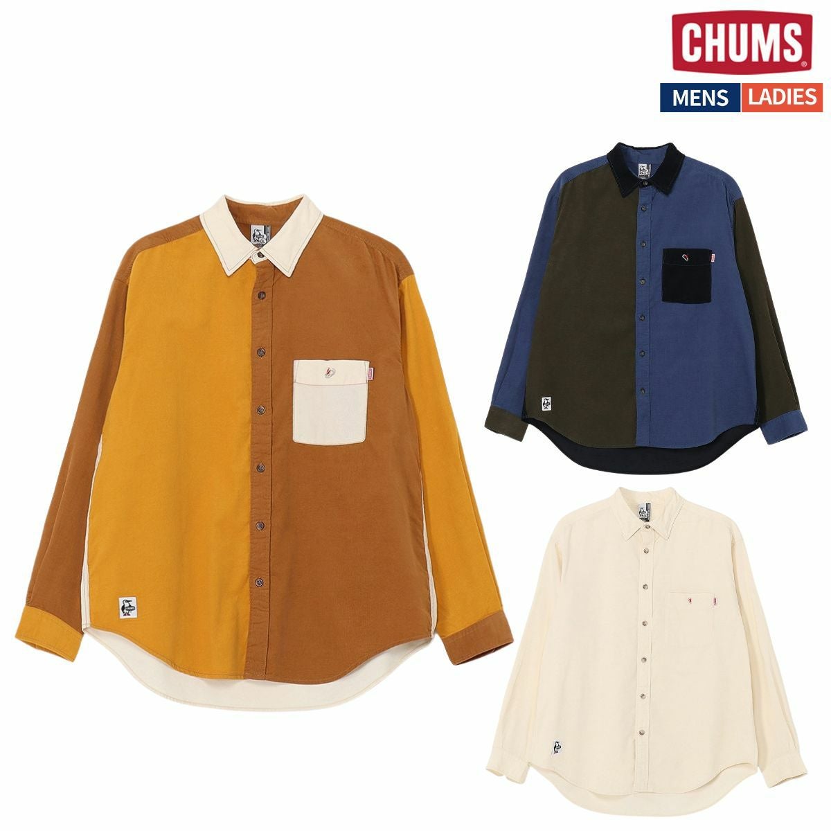 【美品♪】CHUMS オリーブ ジャケット Mサイズ CHUMS（チャムス）の「【別注】＜CHUMS×green label relaxing＞ GORE