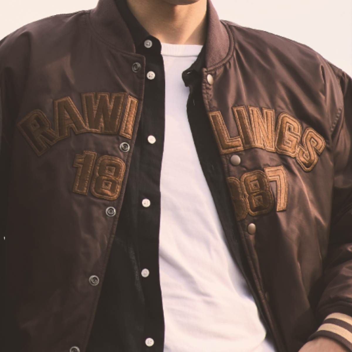 ローリングス Rawlings GROUND RED ツイルパデッド バーシティー
