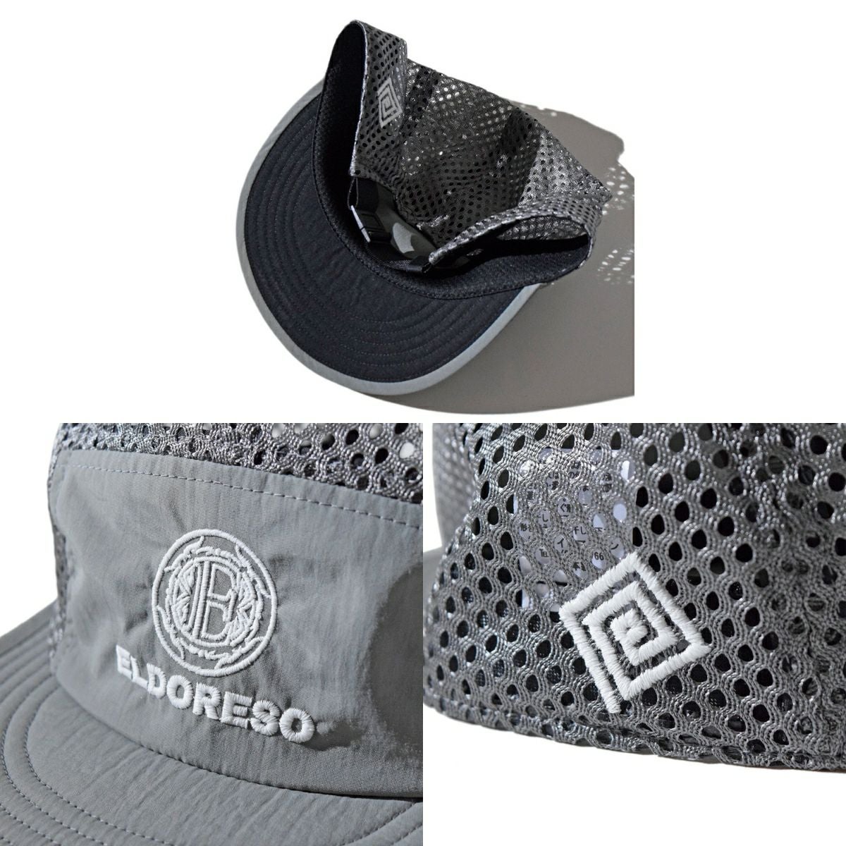 エルドレッソ エンブレム メッシュ キャップ ELDORESO Emblem Mesh Cap