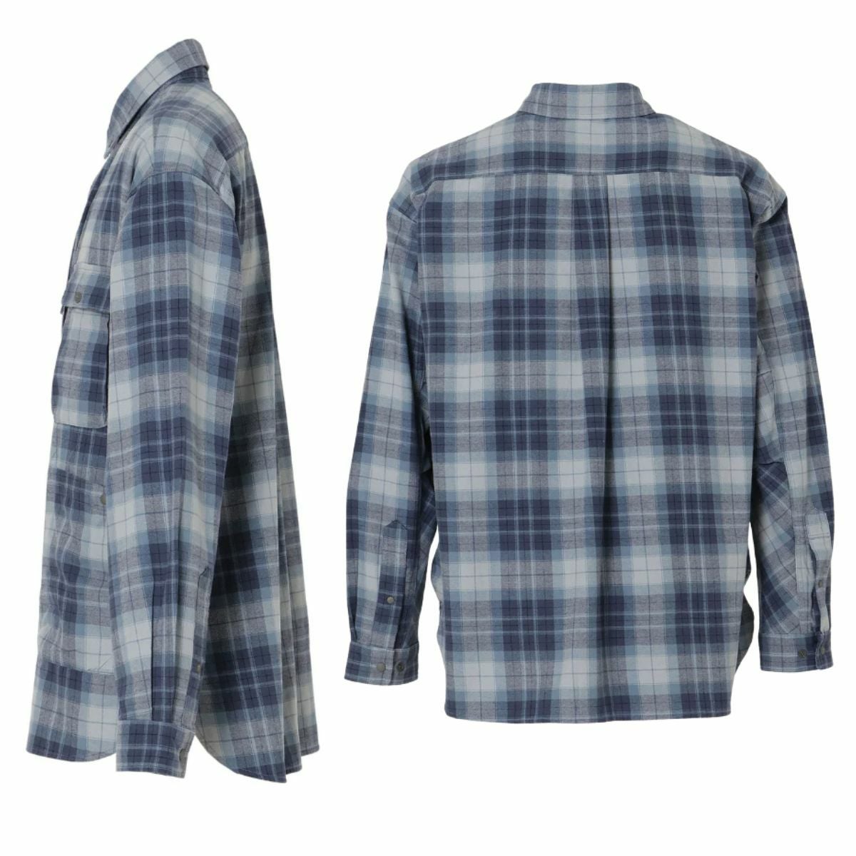 ナンガ フェード タータンチェック キャンプシャツ NANGA FADE TARTAN