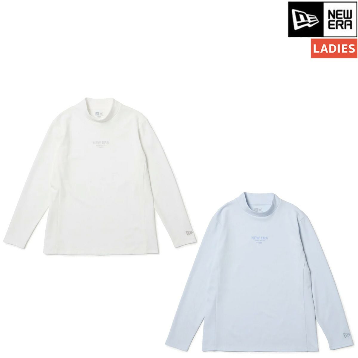 ニューエラ 長袖 ミッドネック パフォーマンス Tシャツ レディース NEW