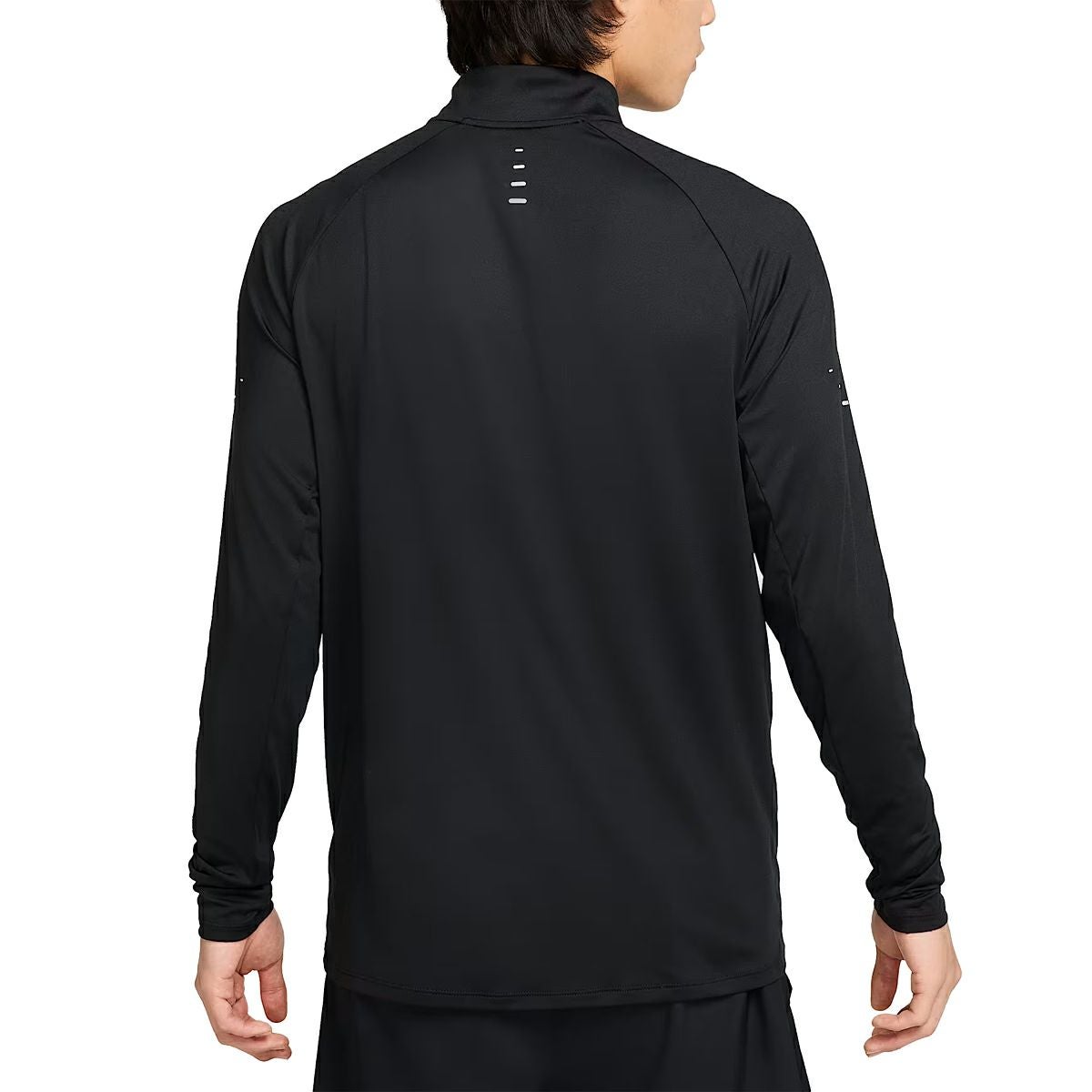 NIKE ストライド1/4ジップ ランニングシャツ 黒 2XL ナイキ ドライフィット ストライド 1/4ジップ ランニングトップ メンズ