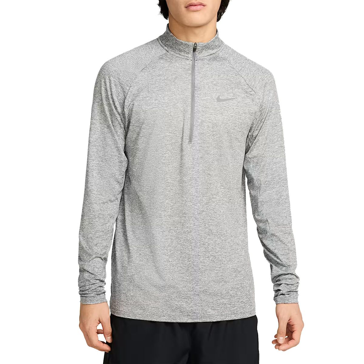 NIKE ストライド1/4ジップ ランニングシャツ 黒 2XL NIKE（ナイキ） NIKE Dri-FIT ストライド 1/4ジップ ランニングトップ