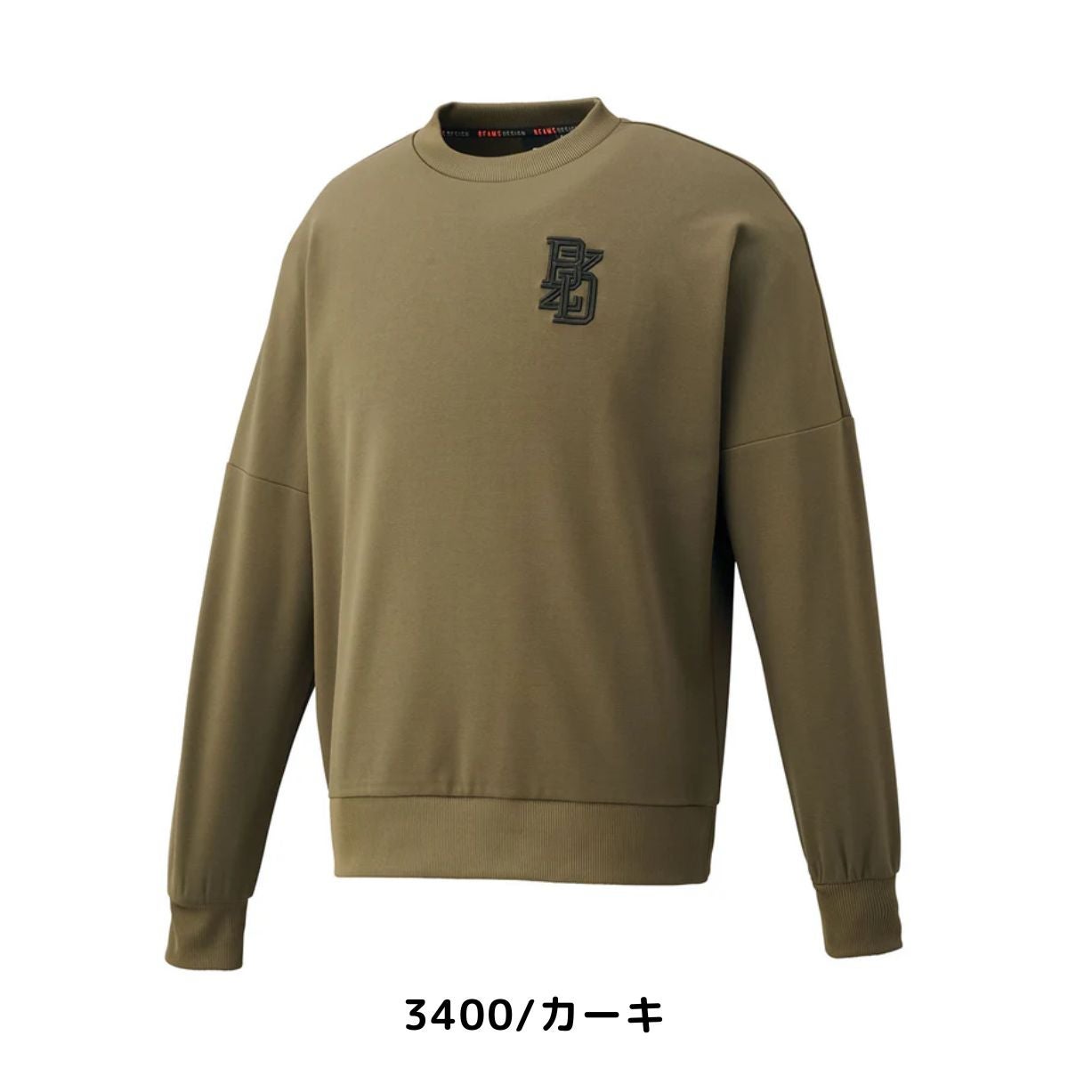 ゼット ZETT ZETT by BEAMS DESIGN 丸首スウェット 一般 グレー