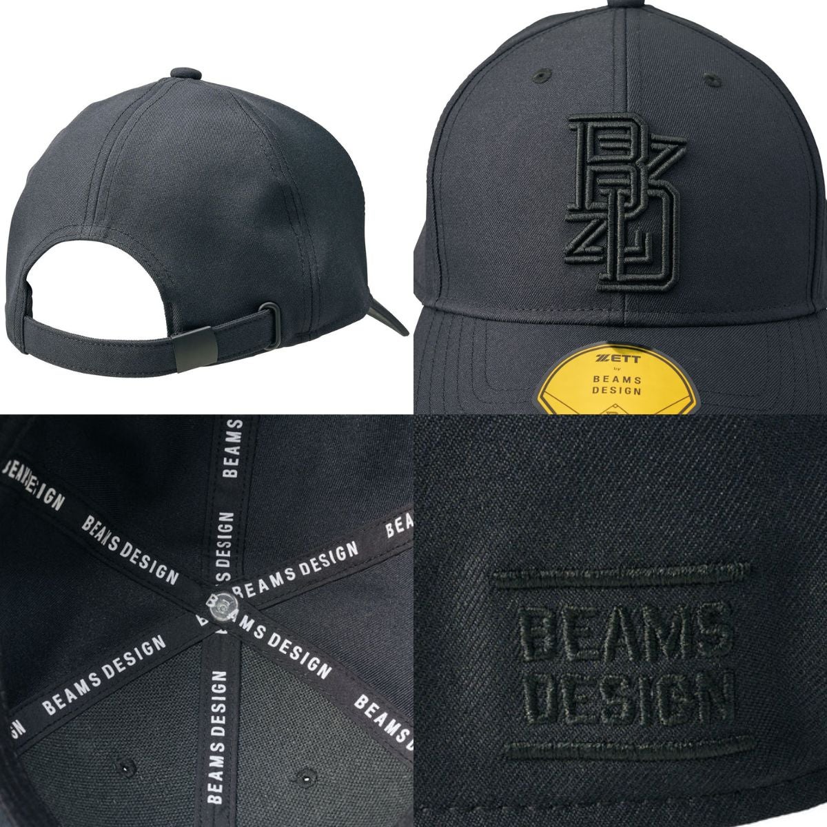 ゼット キャップ 一般 2025秋冬 野球 帽子 ZETT by BEAMS DESIGN