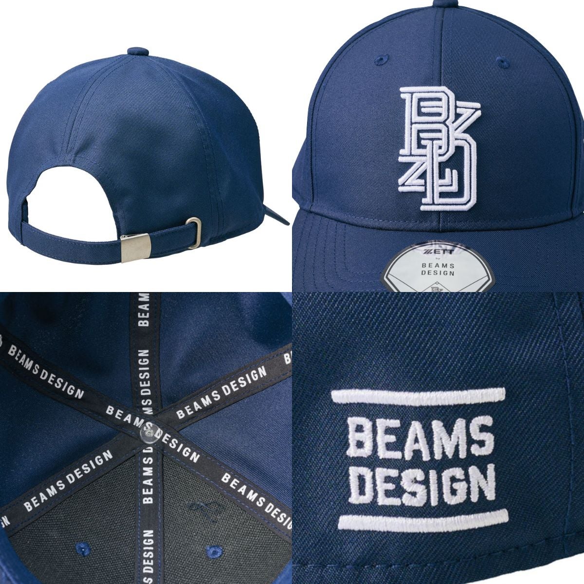 ゼット キャップ 一般 2025秋冬 野球 帽子 ZETT by BEAMS DESIGN