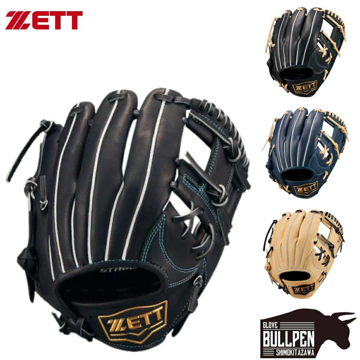 ゼット ネオステイタスLE 少年軟式用グラブ 二塁手・遊撃手用 今宮