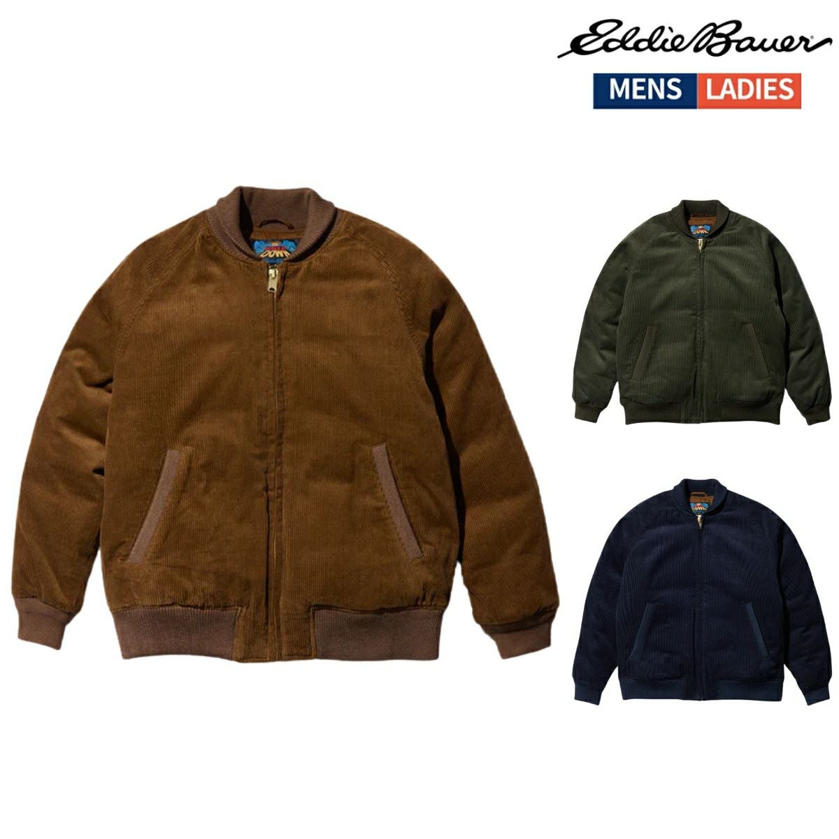 エディー バウアー オールパーパス ダウンジャケット コーデュロイ/ALL