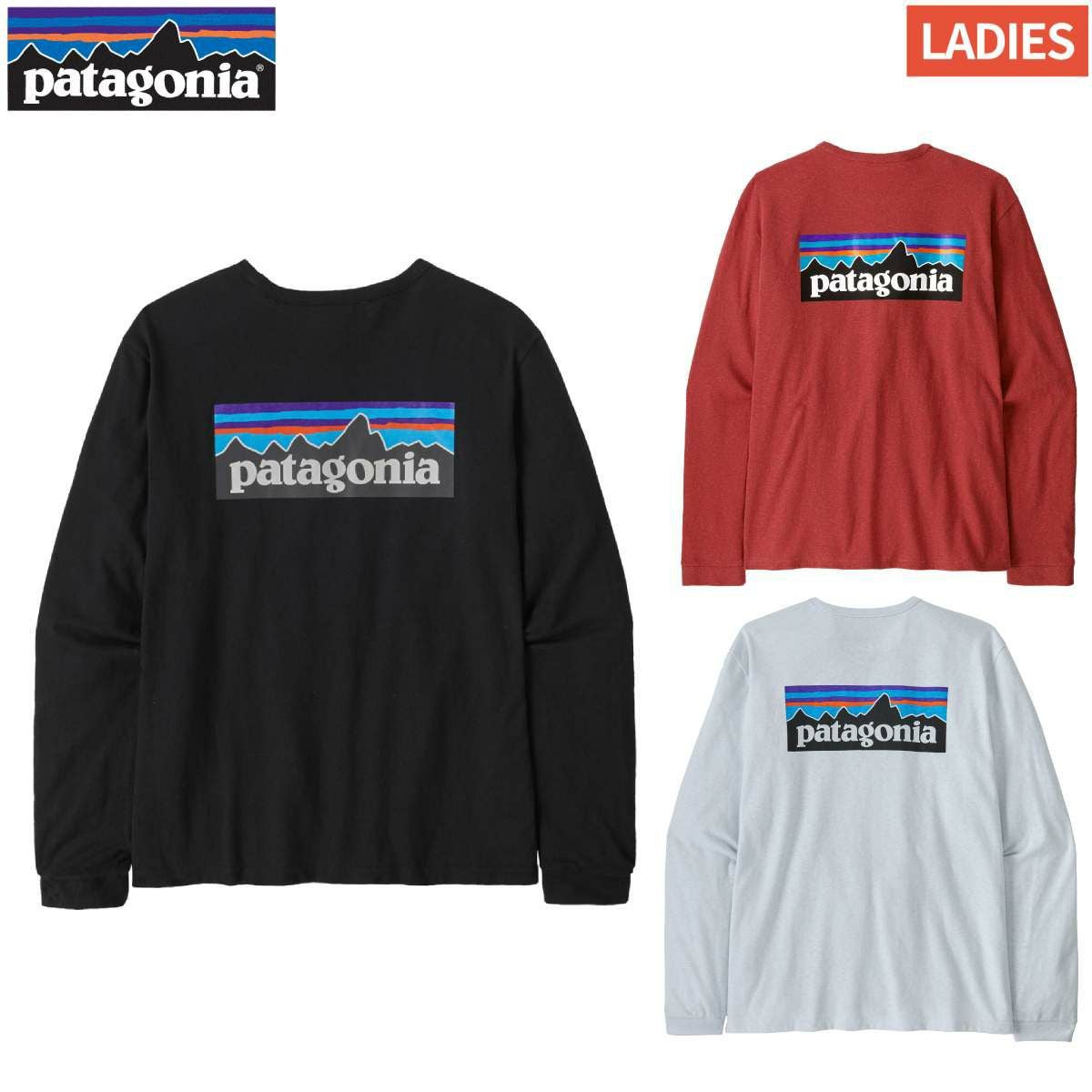 パタゴニア ロングスリーブ・P-6ロゴ・レスポンシビリティー PATAGONIA