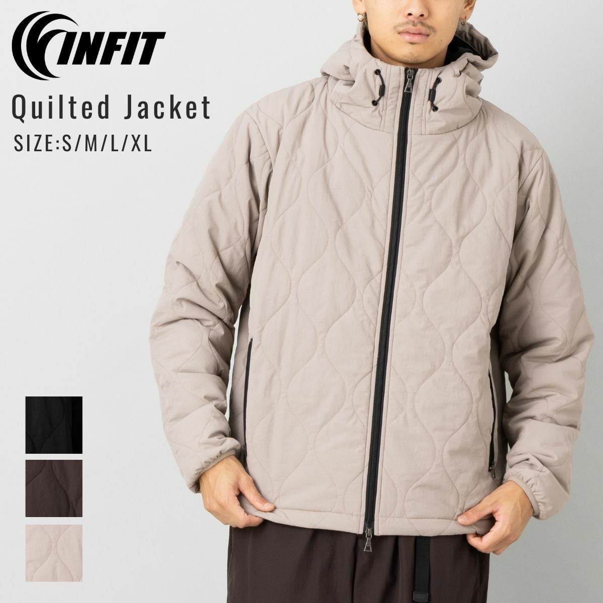 インフィット キルト中綿ジャケット メンズ INFIT | スポーツマリオ