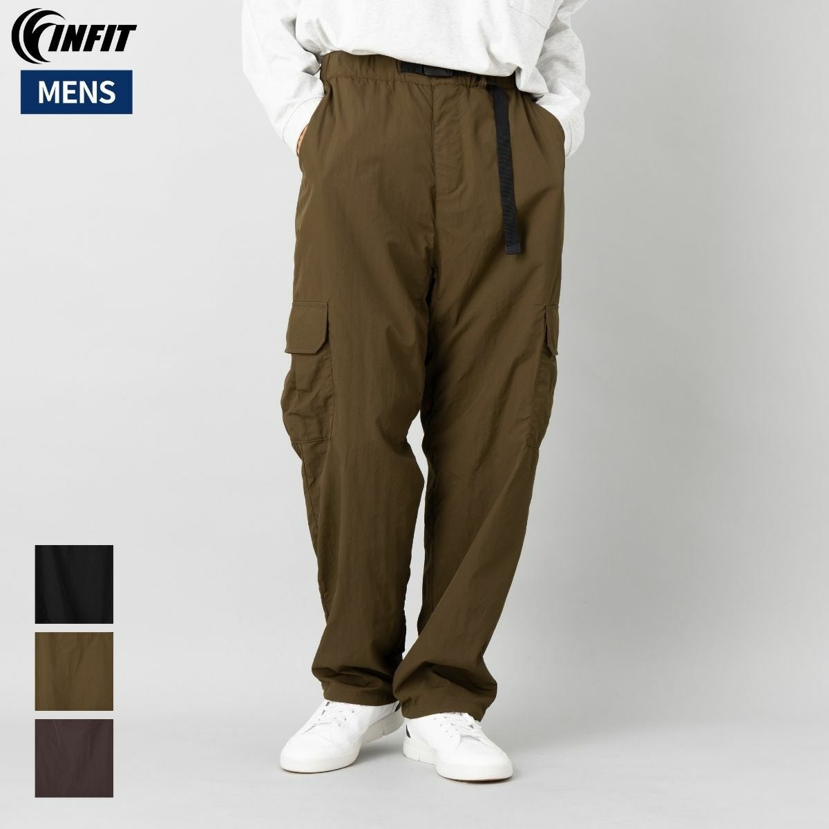 インフィット ナイロンカーゴパンツ メンズ INFIT | スポーツマリオ