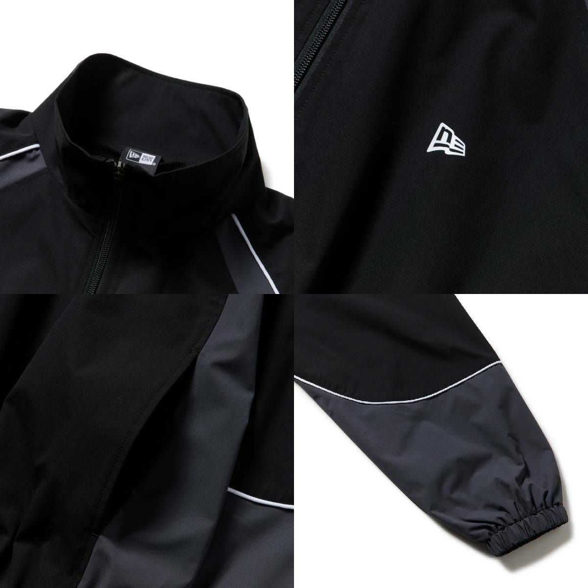 ニューエラ オーバーサイズド パイピング トラックジャケット NEW ERA