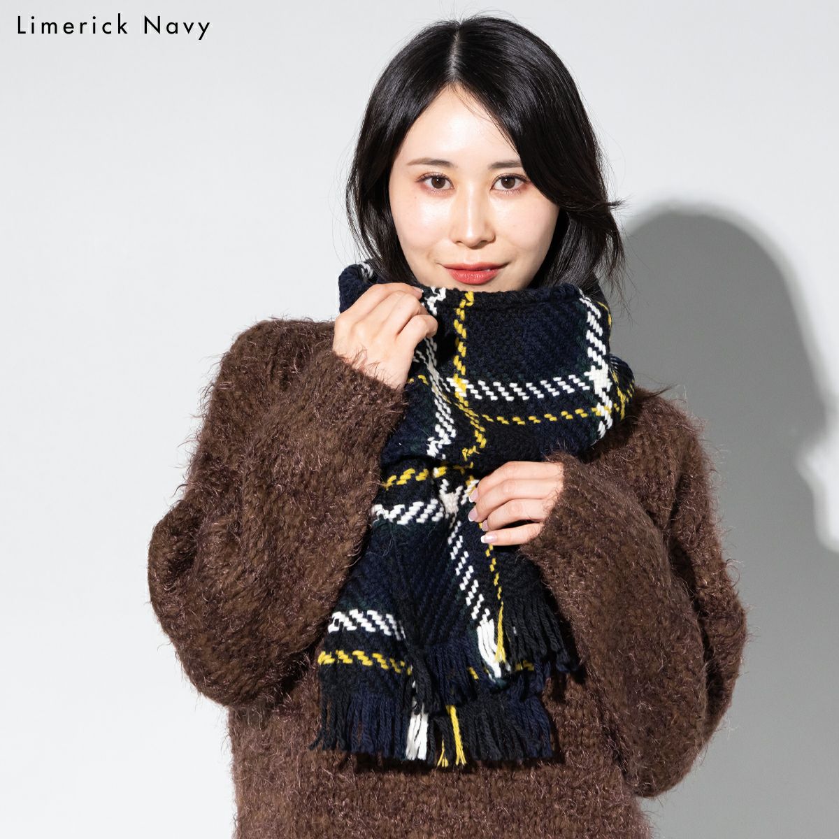 ジョンブラニガン John Branigan アイリッシュ ツイードニット